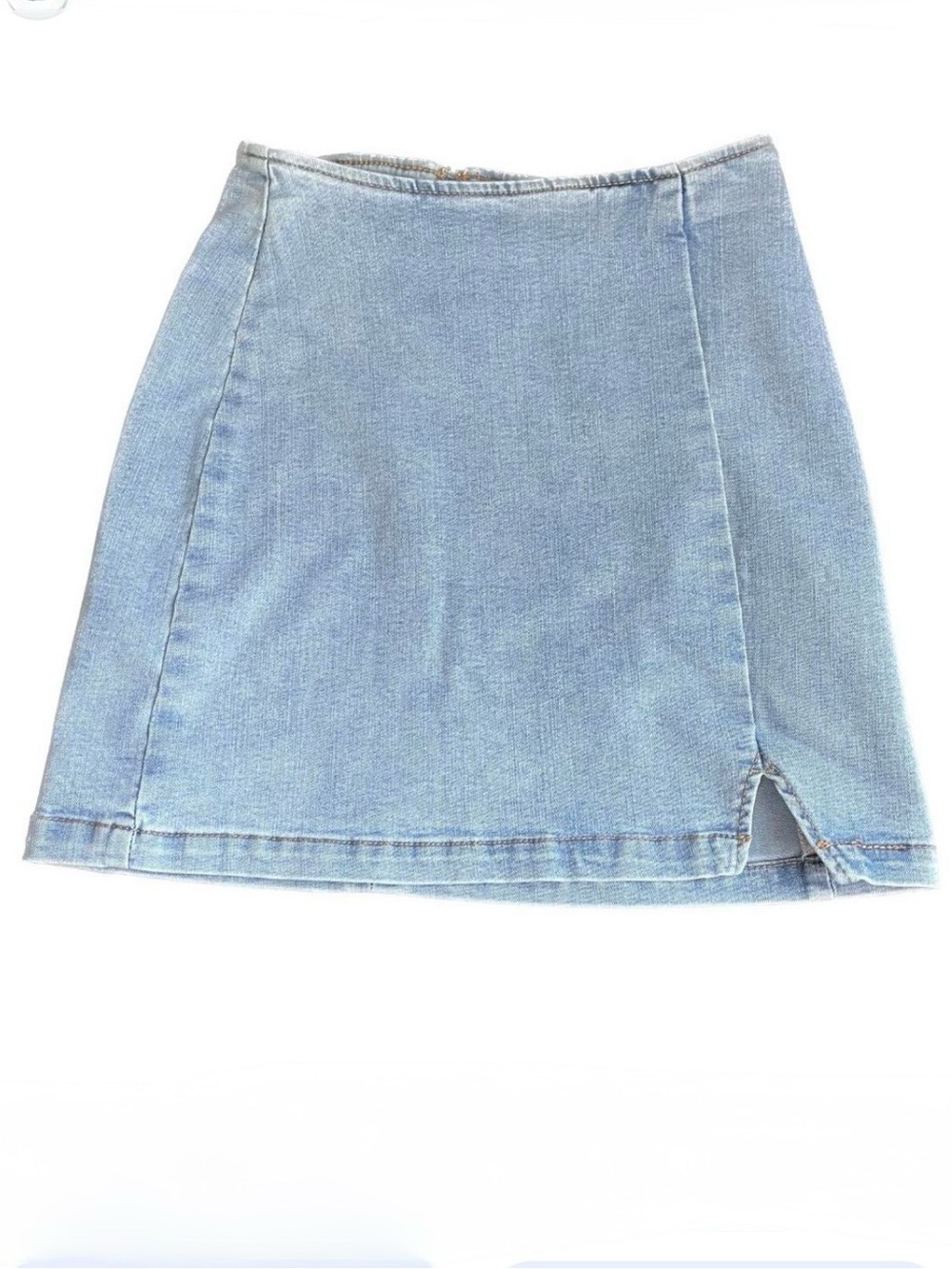 Wild Fable Notch Front Denim Mini Skirt